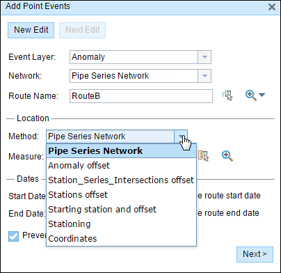 Choosing the route and measure method Choosing the route and measure method