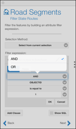 Adding a second attribute selection clause Adding a second attribute selection clause